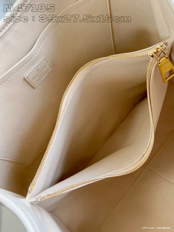 Official oldcobbler MM-39*27.5*16CM VUITTON Tote LOUIS Babylone 0815